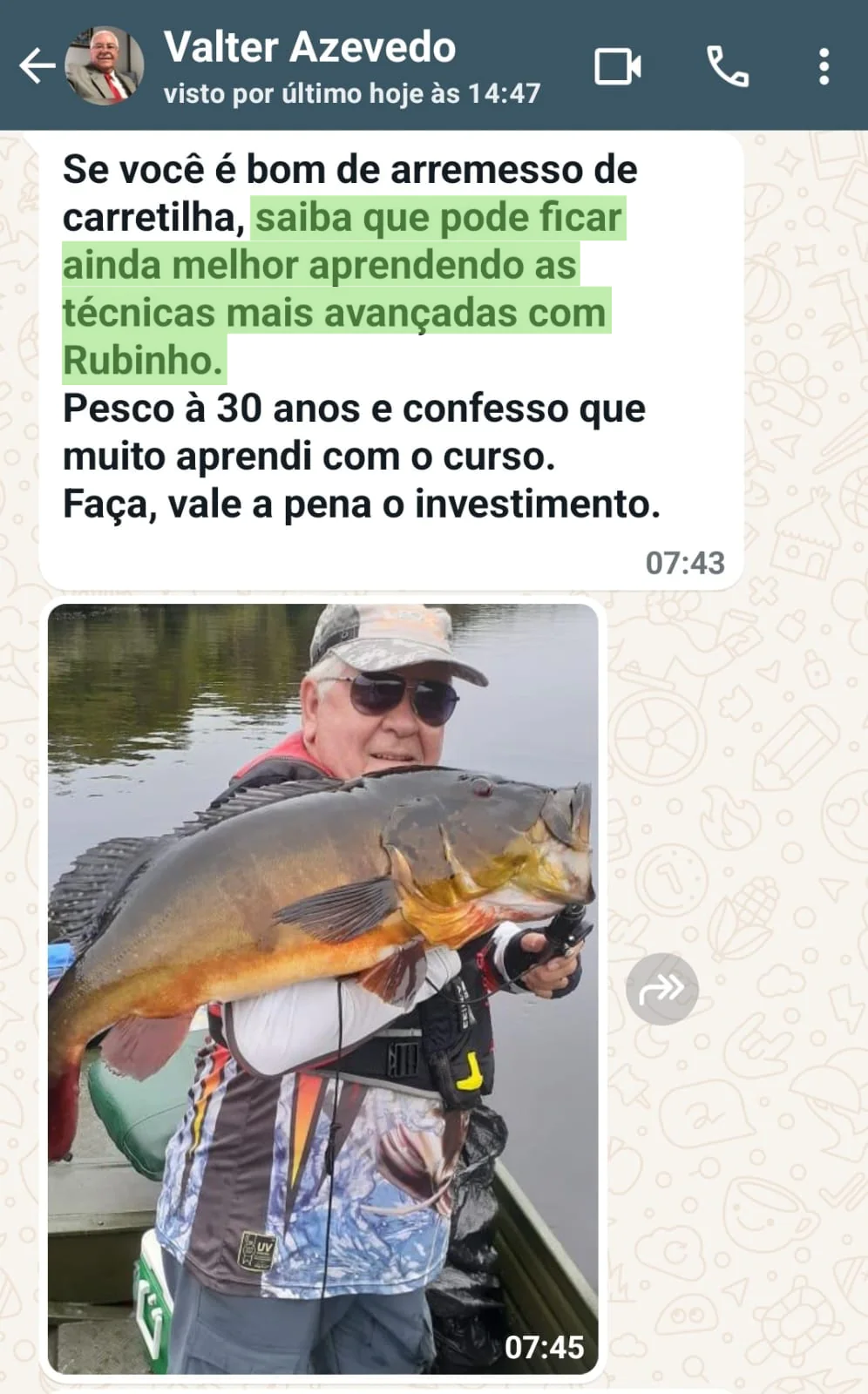 Depoimento de aluno do Quebrando o Fator Sorte