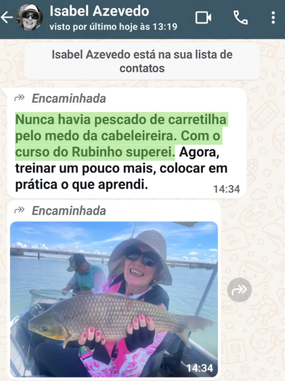 Depoimento de aluno do Quebrando o Fator Sorte